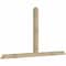 Ekena Millwork Portland Rough Sawn Timber Gable Bracket, Douglas Fir, 96"W x 52"H x 4"D x 4"F, 13/12 Pitch GBW096X52X0404POR00RDF - alternate 3